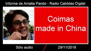 Amalia Pando | Coimas made in China