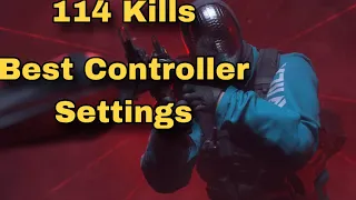 *114 Kills* BEST CONTROLLER SETTINGS in The Finals console