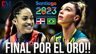 GRAN FINAL  🇧🇷 vs 🇩🇴  SANTIAGO 🇨🇱 2023 | MEDALLA DE ORO | JUEGOS PANAMERICANOS
