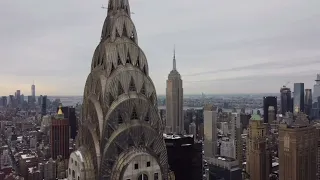 Chrysler Building Drone Flight