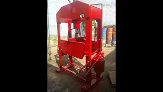 100 Tons Manual Hydraulic Press contact 9830350773