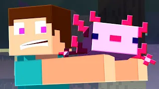 WHAT IS THIS THING? Minecraft Animation - Alex and Steve Life