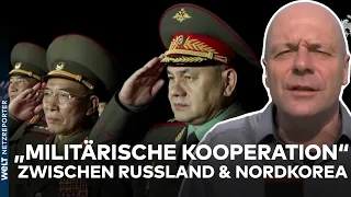 UKRAINE-KRIEG & NORDKOREA: „Kim wird für Putin eine wichtige Rolle als Waffenlieferant eingehen“