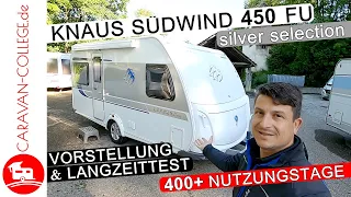 KNAUS SÜDWIND 450 FU silver selection - TEST I CARAVAN-COLLEGE