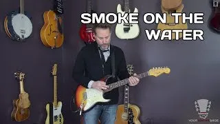 How to play Smoke On The Water - Guitar Lesson