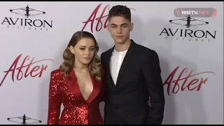 Josephine Langford, Hero Fiennes-Tiffin, Pia Mia 'After' LA premiere Red carpet