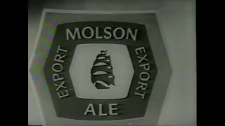 1970 HNIC intro & Molson Festival Lager commercial