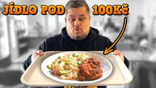 JÍDLO POD 100Kč za které by se nestyděla ani dobrá restaurace! TA KVALITA NÁS DOSTALA!