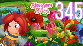 Blossom Blast Saga Level 345 No Boosters