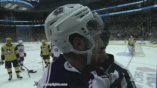 Pierre-Luc Dubois vs Sidney Crosby Oct 5, 2019