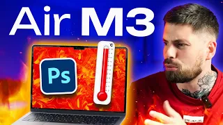 Macbook Air 2024 — ВОГОНЬ! Огляд MacBook Air M3 та порівняння M3 vs M2 і M1 в професійному софті