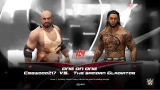 Crewdog vs Samoan Gladter: Titans Collide in ACW Slugfest