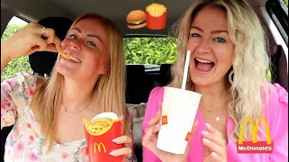 Car mukbang met Rebecca Denise ★