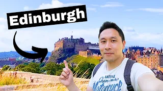 I Spend 24hrs in EDINGBURGH with only £50 + Visiting Edinburgh Castle!