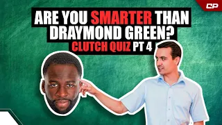 Are You SMARTER Than Draymond Green? | Clutch #Shorts