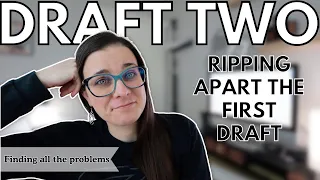 Let's RIP APART my first draft and find all the problems • A Writing Vlog • Meredith E. Phillips