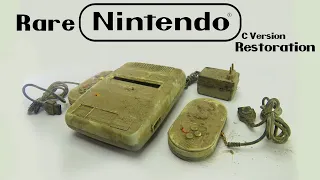 You won't Believe How I Restore a 30-YOld abandoned Nintendo ASMR(Dirtiest Game Console Restoration)