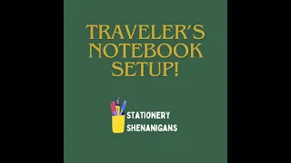 Traveler’s Notebook Setup - Friday Livestream! #travelersnotebook