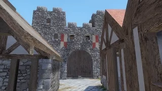 Hadrian's Wall - Vindolanda Walkthrough - using "Medieval Engineers" software