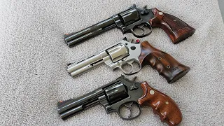 Smith & Wesson 586 vs. Korth Nighthawk Mongoose 357 magnum Revolvers