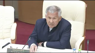 Рустам Минниханов о начислении платежей за ЖКУ