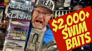 MASSIVE SWIMBAIT UNBOXING! Broke the Bank! #tacklewarehouse #mrbasstv