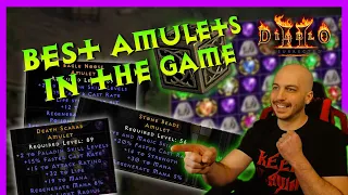 Crafting 105 Caster Amulets, Hunting That 2/20 - Diablo 2 Resurrected