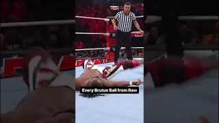 Every Brutus Ball from Raw #wwe #wweraw #shorts