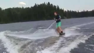 Tara's Epic Wakeboarding!