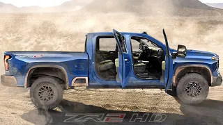 2024 Chevy Silverado HD ZR2 - INTERIOR & Color Options