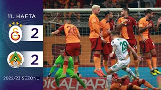 Galatasaray (2-2) Corendon Alanyaspor | 11. Hafta - 2022/23