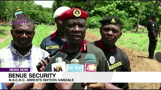 Benue Security: N S C D C Arrests Sixteen Vandals