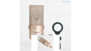 Новый tlm 102 большой мембранный студийный конденсаторный микрофон для записи сети пк сцены