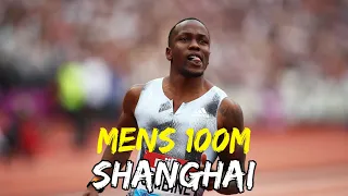Akani Simbine Men's 100m SHANGHAI Diamond League 2024!