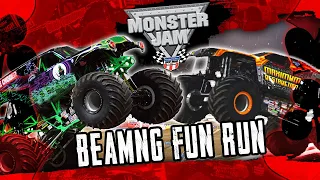 Beam.NG Monster Jam Fun Run ~2004 Full Arena Show w/ Tough Trucks~