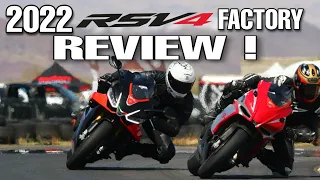 2022 RSV4 Factory 1100 Track Review