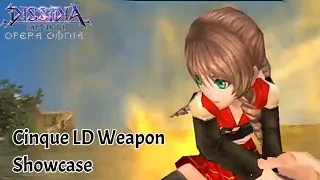 【DFFOO】Cinque LD Weapon Showcase