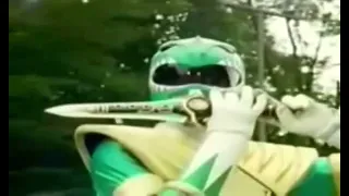 Green Ranger playing cumbia