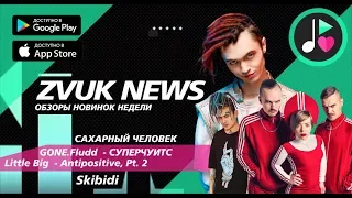 ZVUK NEWS - Обзоры GONE.Fludd - Суперчуитс, Сахарный человек | Little Big - Antipositive, Pt. 2