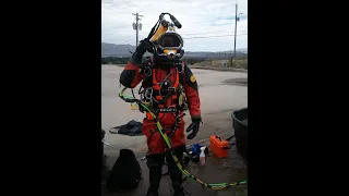 Commercial Diving Emergency Rescue Drill