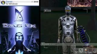 Deus Ex ... (PC) [2000] Gameplay