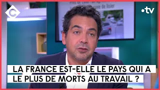 Accidents du travail : la réalité des chiffres - L’édito de Patrick Cohen - C à vous - 14/02/2023