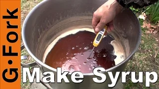 Make Maple Syrup, Backyard Sap Boil - GardenFork