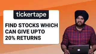 How to find stocks in 5 minutes? Screener tutorial #tickertape