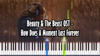 Beauty & The Beast - How Does A Moment Last Forever - Piano Tutorial - Synthesia W/ Realistic Sound!