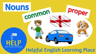 ESL Basic Nouns - Common and Proper Nouns