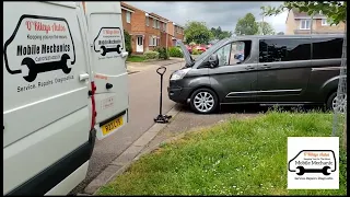 Ford Transit Custom Oil in Exhaust & DPF Cleaning Flush Regeneration