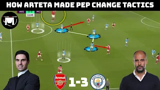 Tactical Analysis : Arsenal 1-3 Manchester City | A Good Performance Undone By Errors |