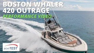 Boston Whaler 420 Outrage (2022) - Test Video by BoatTEST.com