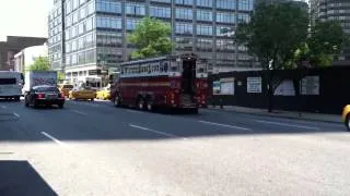 FDNY - Rescue 1 - Heading For Drill - 5/21/13